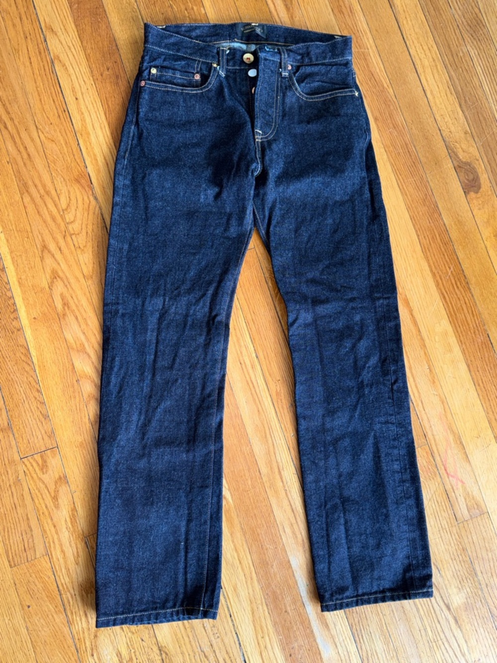 Schaeffers Garment hotel indigo blue denim wash handmade in Hollywood jeans 29 - Picture 10 of 10